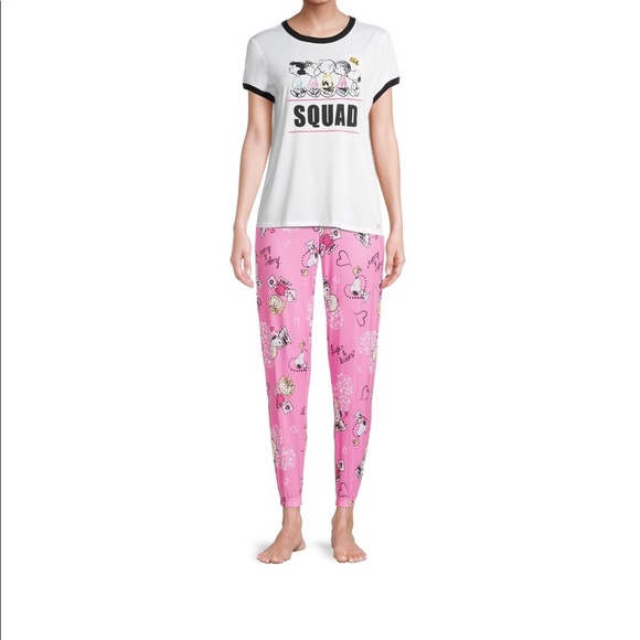 Peanuts Snoopy Sleep Joggers for Women - Picture 2 of 5